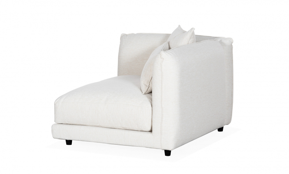 BROKLYN Modulsofa Medium Venstre Offwhite i gruppen Stue / Sofaer / hos Sofas & more (COR-L-1-MITT-3-WH)