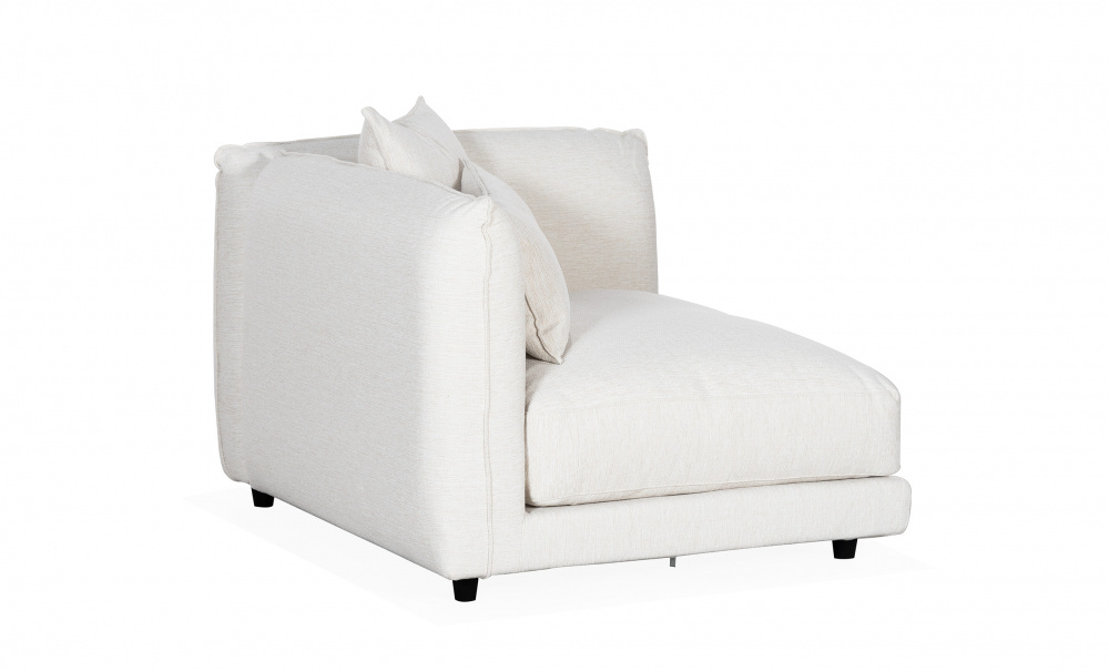 BROKLYN Modulsofa Medium Hyre Offwhite i gruppen Stue / Sofaer / hos Sofas & more (COR-R-1-MITT-3-WH)