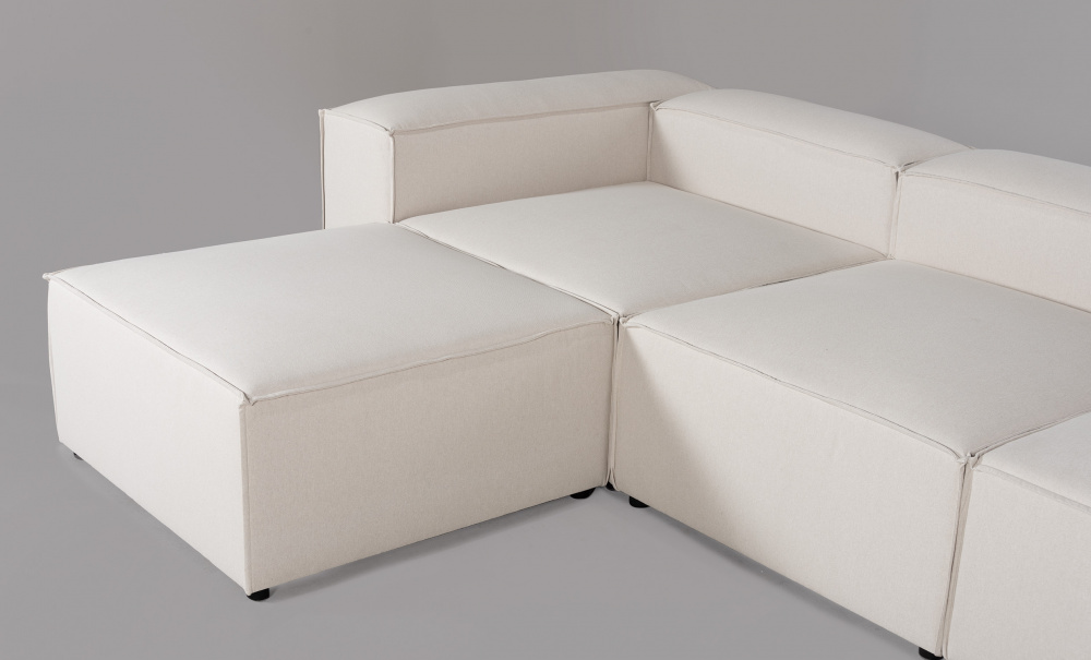 CUBIT PREMIUM Sofa Stor Sandbeige i gruppen Stue / Sofaer / Modulsofaer hos Sofas & more (CUPR-4D-D4-BR001)