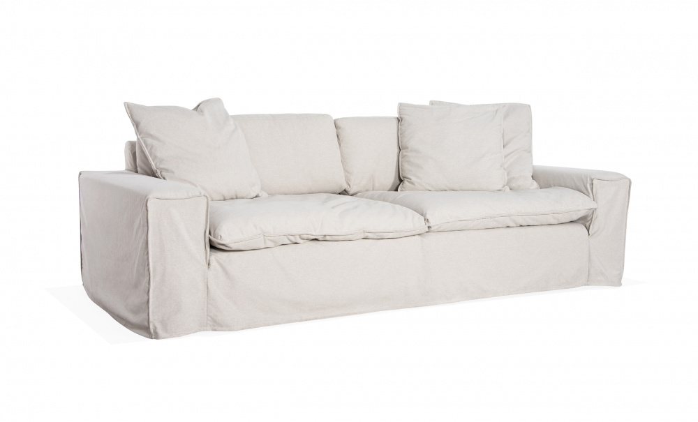 DOVER Grand Deluxe 3-seters sofa Sandbeige i gruppen Stue / Sofaer / hos Sofas & more (DO3SBR001)