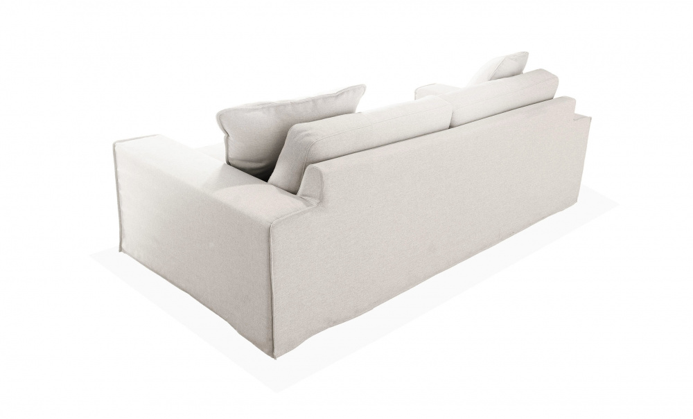 DOVER Grand Deluxe 3-seters sofa Greige i gruppen Stue / Sofaer / hos Sofas & more (DO3SNAGR)