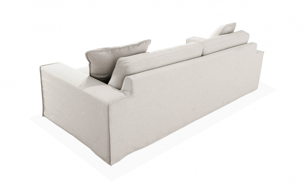 DOVER Grand Deluxe 4-seters sofa Greige i gruppen Stue / Sofaer / hos Sofas & more (DO4SNAGR)