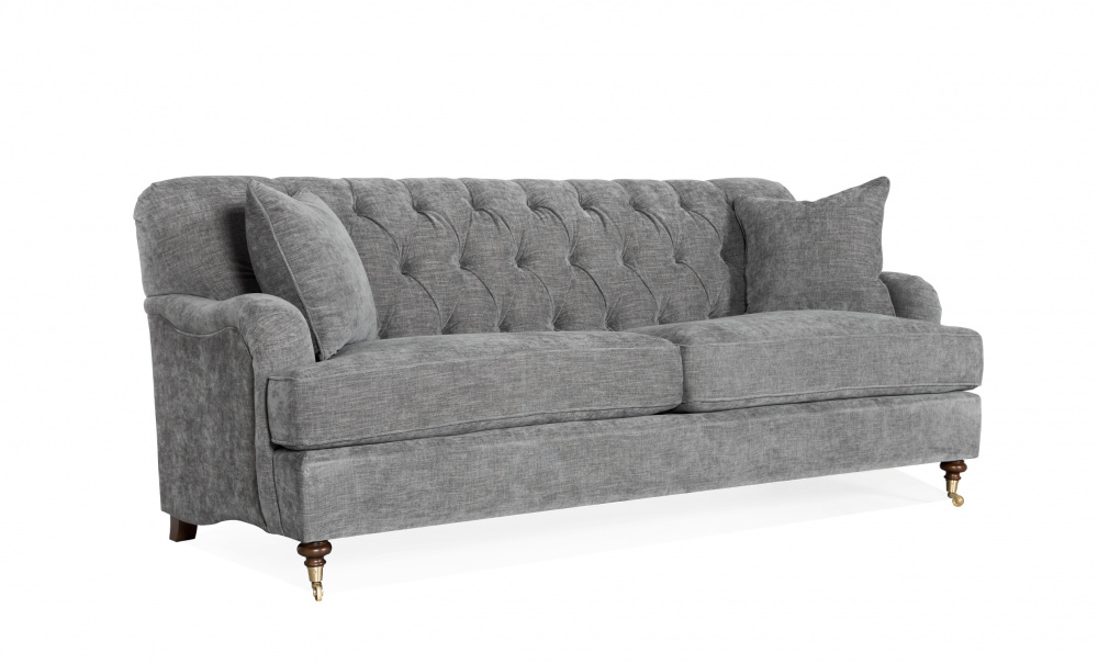 CROMWELL 3-seters sofa Mrk gr i gruppen Stue / Sofaer / hos Sofas & more (HS-196-30-3)