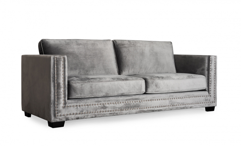 MANHATTAN 3-seter Mrk gr i gruppen Stue / Sofaer / Flyelssofaer / hos Sofas & more (HS-313-30-40)