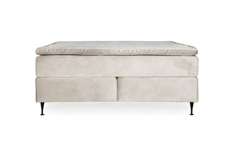 OPERA 160 Kontinentalseng Velvet Beige i gruppen Soverom / Senger / hos Sofas & more (KMP06036)