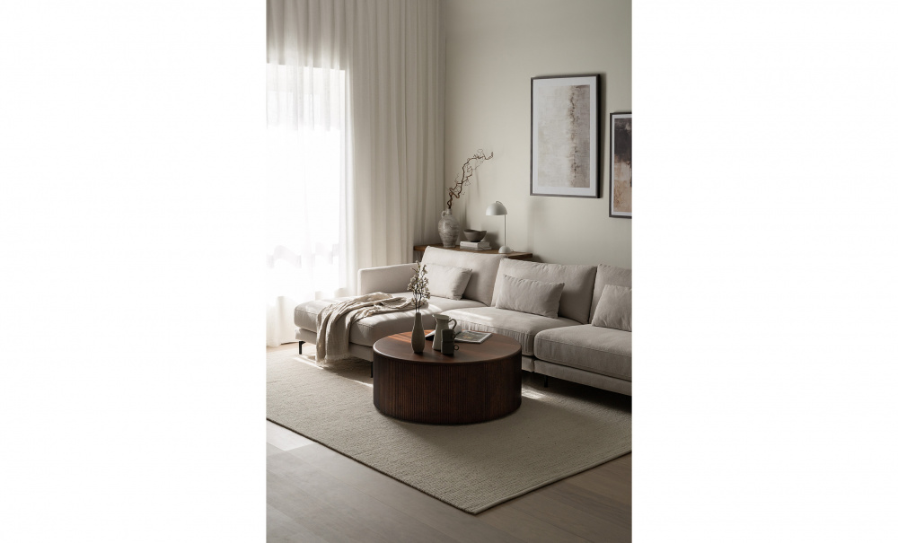 LINDE 3-Sers sofa Offwhite i gruppen Stue / Sofaer / hos Sofas & more (LI3PA06)