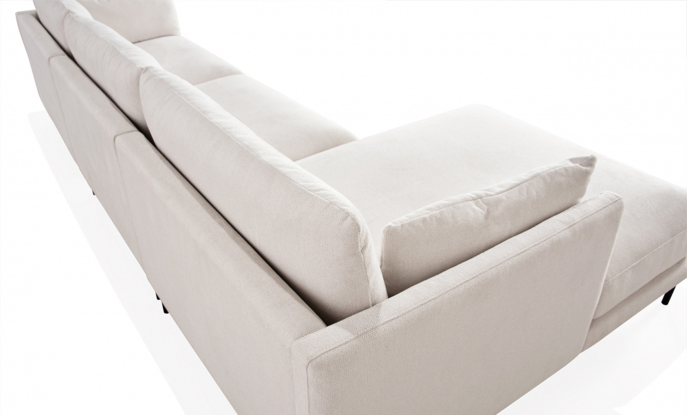 LINDE Sofa Stor Venstre Offwhite i gruppen Stue / Sofaer / Divansofaer hos Sofas & more (LID3PA06)