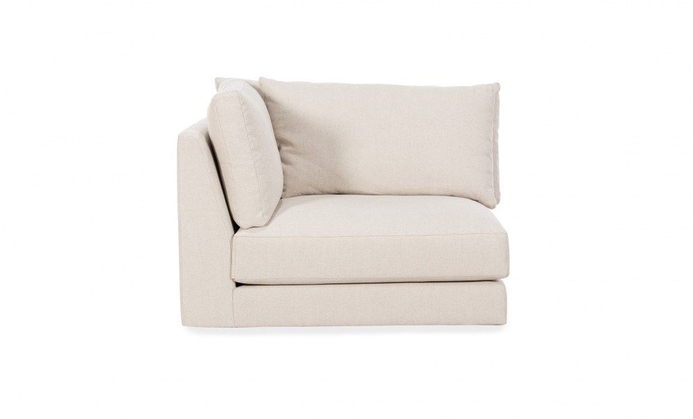 LYON 3-seters sofa Modulsofa Beige i gruppen Stue / Sofaer / Modulsofaer hos Sofas & more (LY-3S-CABE)