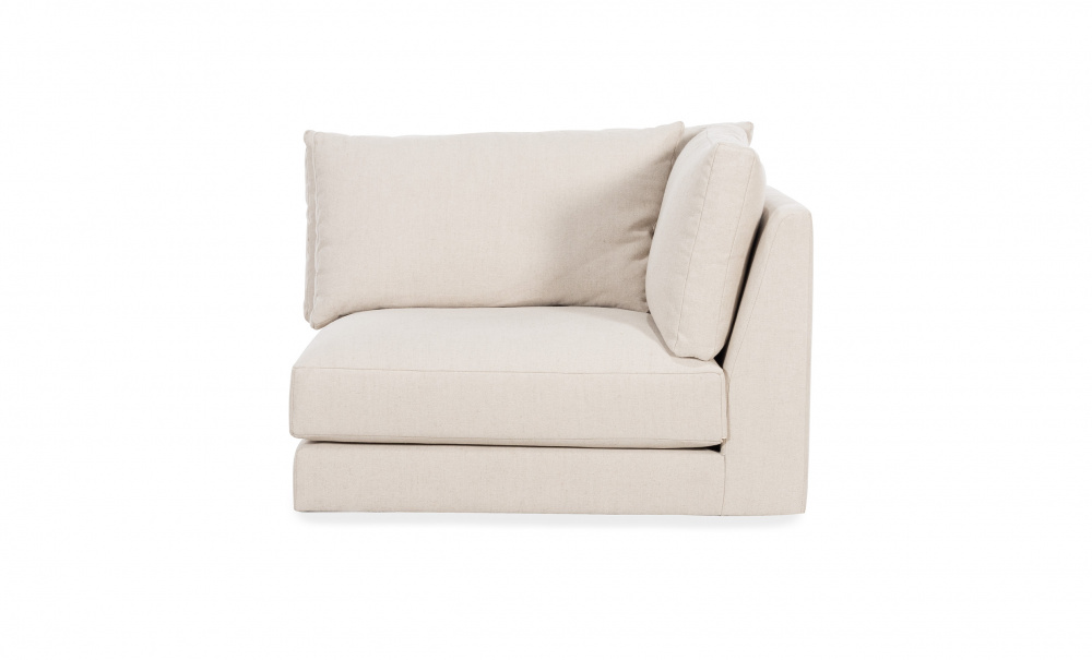 LYON 3-seters sofa Modulsofa Beige i gruppen Stue / Sofaer / Modulsofaer hos Sofas & more (LY-3S-CABE)