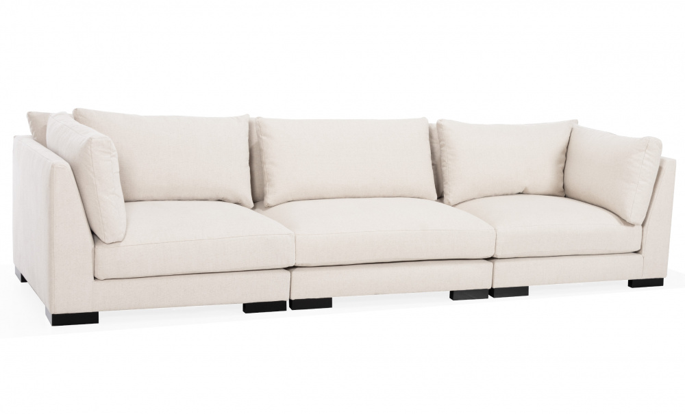 LYON 4-seters modulsofa Beige i gruppen Stue / Sofaer / hos Sofas & more (LY-4S-CABE)