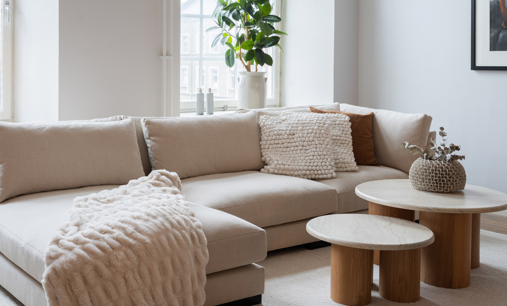 LYON Divansofa Vendbar Hvit i gruppen Stue / Sofaer / Divansofaer hos Sofas & more (LY-DI-CAWH)