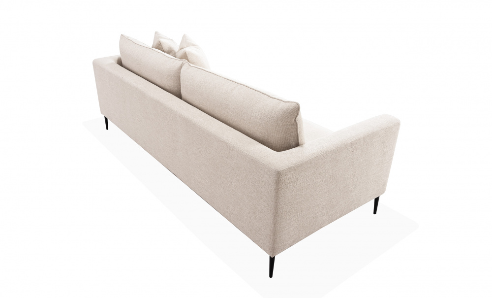 MILANO 3-seters sofa Beige i gruppen Stue / Sofaer / hos Sofas & more (MI-3S-LENA01)