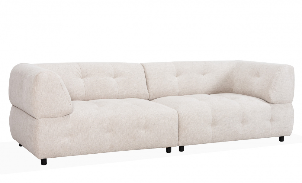 MINA 3-seters sofa Greige i gruppen Stue / Sofaer / hos Sofas & more (MINA-3S-GR)