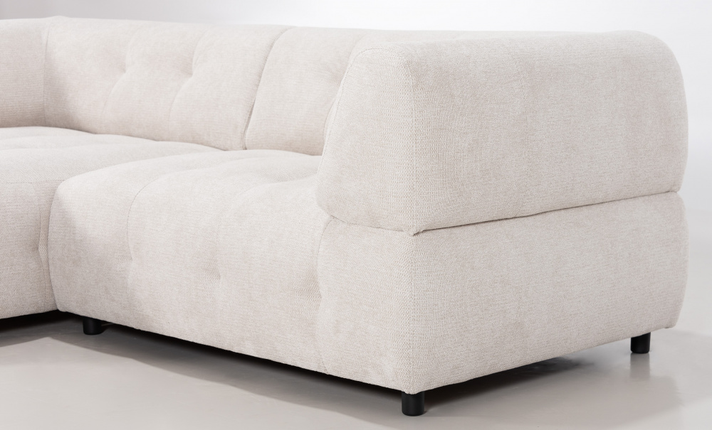 MINA Divan sofa Venstre Greige i gruppen Stue / Sofaer / Divansofaer hos Sofas & more (MINA-D3-GR)