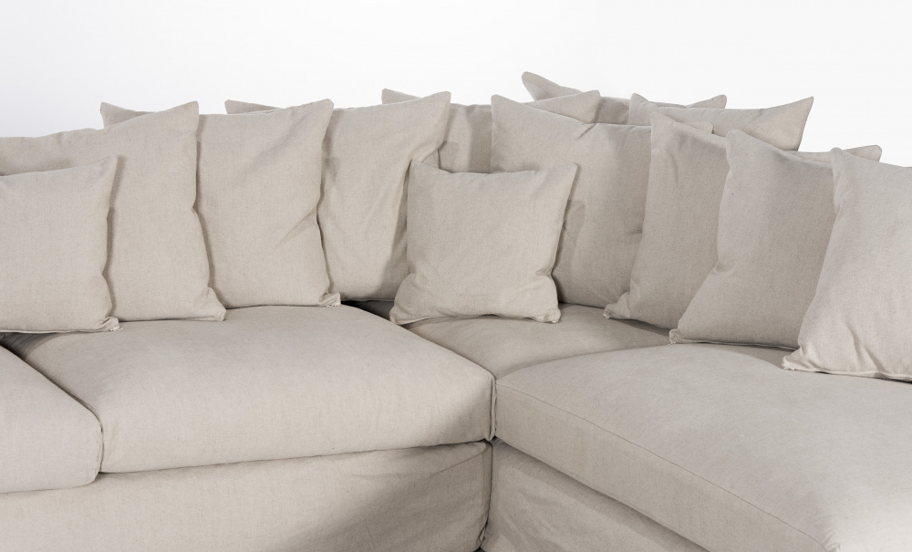 MONACO PREMIUM U-sofa Venstre Beige i gruppen Stue / Sofaer / U-sofaer hos Sofas & more (MOA3DBE)