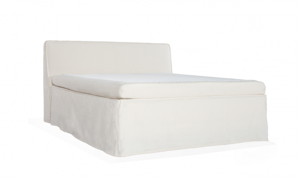 MONACO Sengepakke 120 Offwhite i gruppen Bestselgere / Utvalgte bestselgere / Monaco hos Sofas & more (MOBED120-RE01)