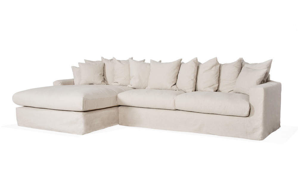 MONACO Premium Sofa Venstre Beige i gruppen Stue / Sofaer / hos Sofas & more (MOD3BE)