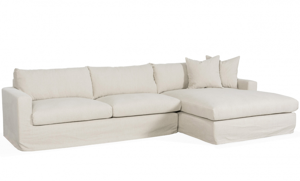 MAXIME Sofa Hyre Beige i gruppen Stue / Sofaer / Divansofaer hos Sofas & more (MX3DSBE)