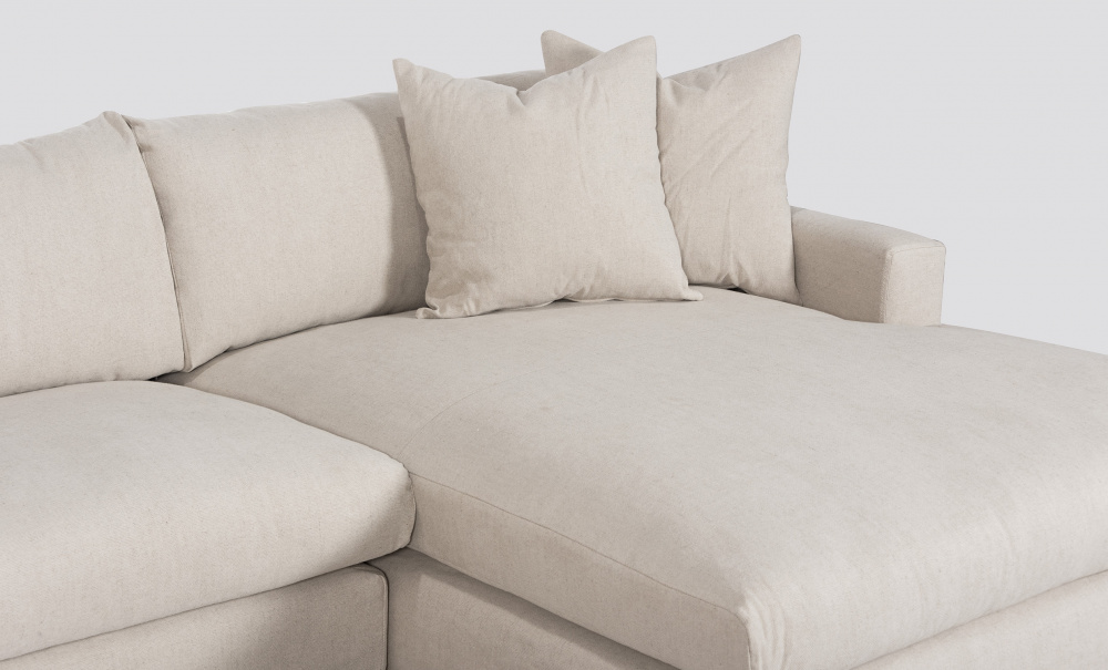 MAXIME Sofa Hyre Beige i gruppen Stue / Sofaer / Divansofaer hos Sofas & more (MX3DSBE)