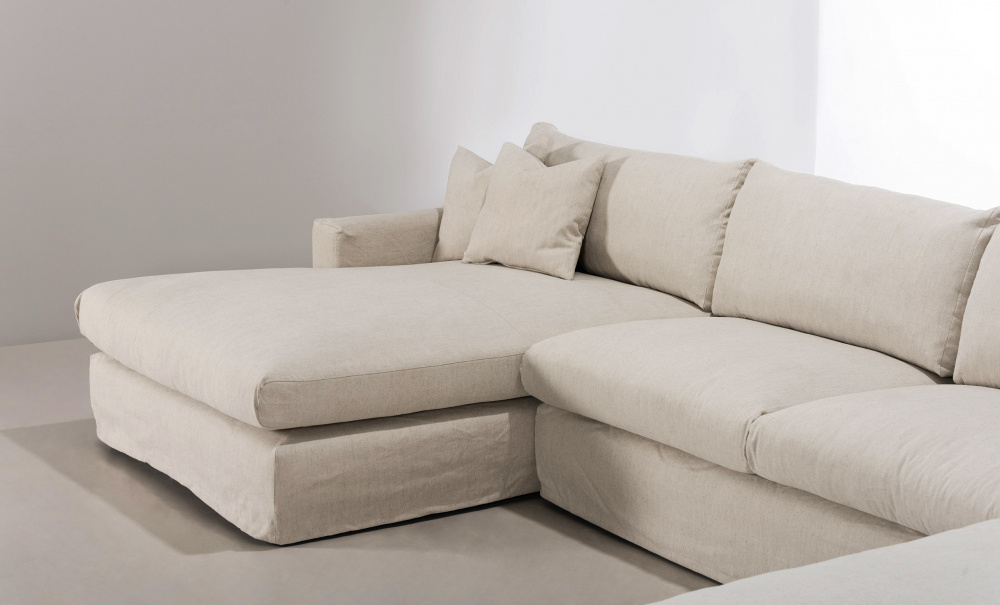 MAXIME U-sofa Hyre Beige i gruppen Stue / Sofaer / hos Sofas & more (MXD3ABE)