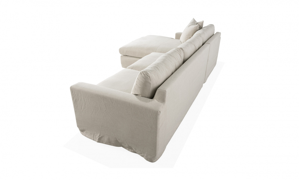 MAXIME Sofa Venstre Beige i gruppen Stue / Sofaer / Divansofaer hos Sofas & more (MXD3SBE)