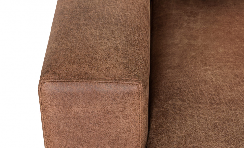 STOCKHOLM Leather Divansofa Venstre Cognac i gruppen Stue / Sofaer / Skinnsofaer / hos Sofas & more (N-STD3EZ4OL)