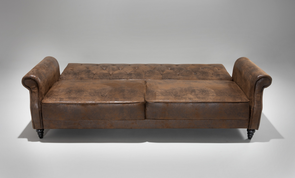 LEEDS Sovesofa Chesterfield i gruppen Stue / Sofaer / Skinnsofaer / hos Sofas & more (PAB-172N8-CD-1)