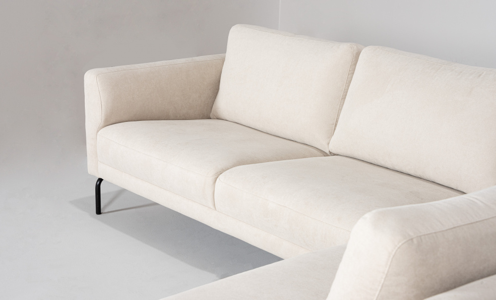 PORTOFINO L-Sofa Hyre Beige i gruppen Stue / Sofaer / hos Sofas & more (PO-3A-SO21)