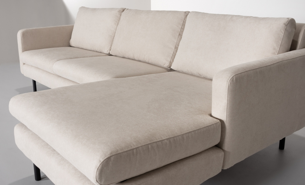 SANDHAMN Divansofa Hyre Beige i gruppen Stue / Sofaer / hos Sofas & more (SA3DSO21)