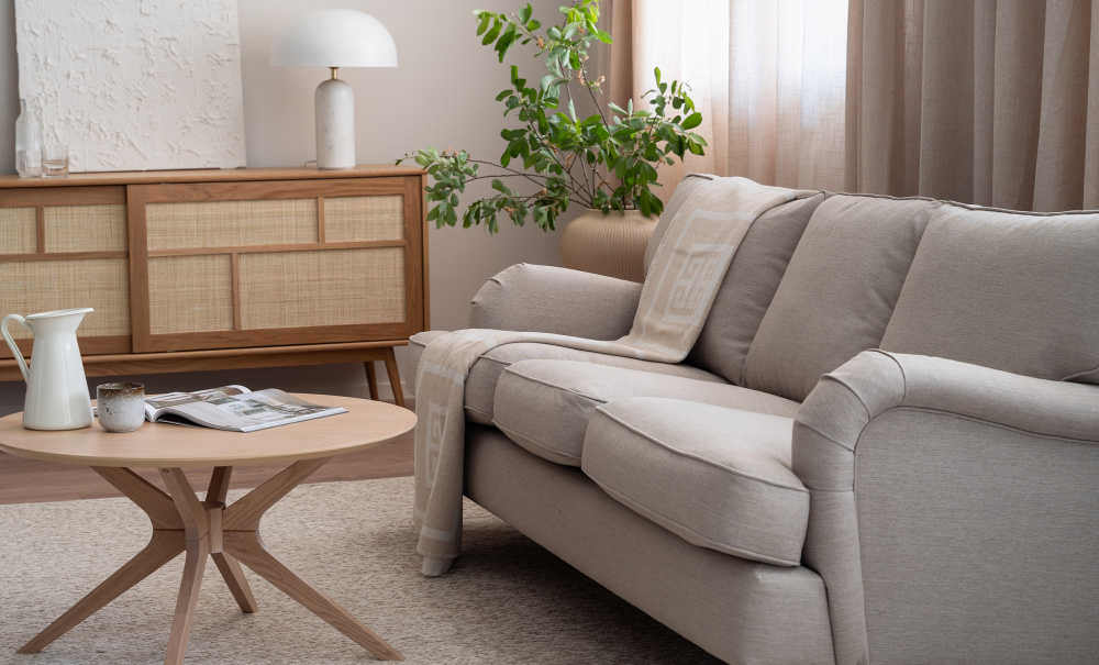 SKAGEN 2-seters Howard-sofa Beige i gruppen Stue / Sofaer / hos Sofas & more (SKA2SIN22)