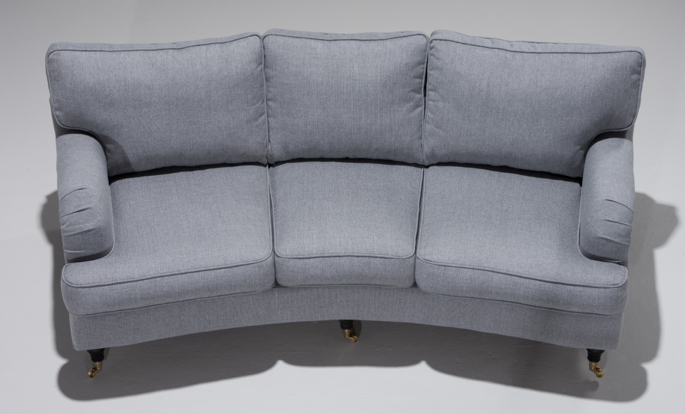 SKAGEN 3-seter Buet Howard-sofa Lys gr i gruppen Stue / Sofaer / Howard-sofaer hos Sofas & more (SKA3SCUIN91)