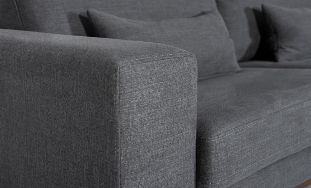 STOCKHOLM Fusion 3-seters sofa Greige i gruppen Stue / Sofaer / hos Sofas & more (ST25CA01)