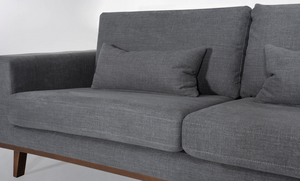 STOCKHOLM Fusion 3-seters sofa Greige i gruppen Stue / Sofaer / hos Sofas & more (ST25CA01)