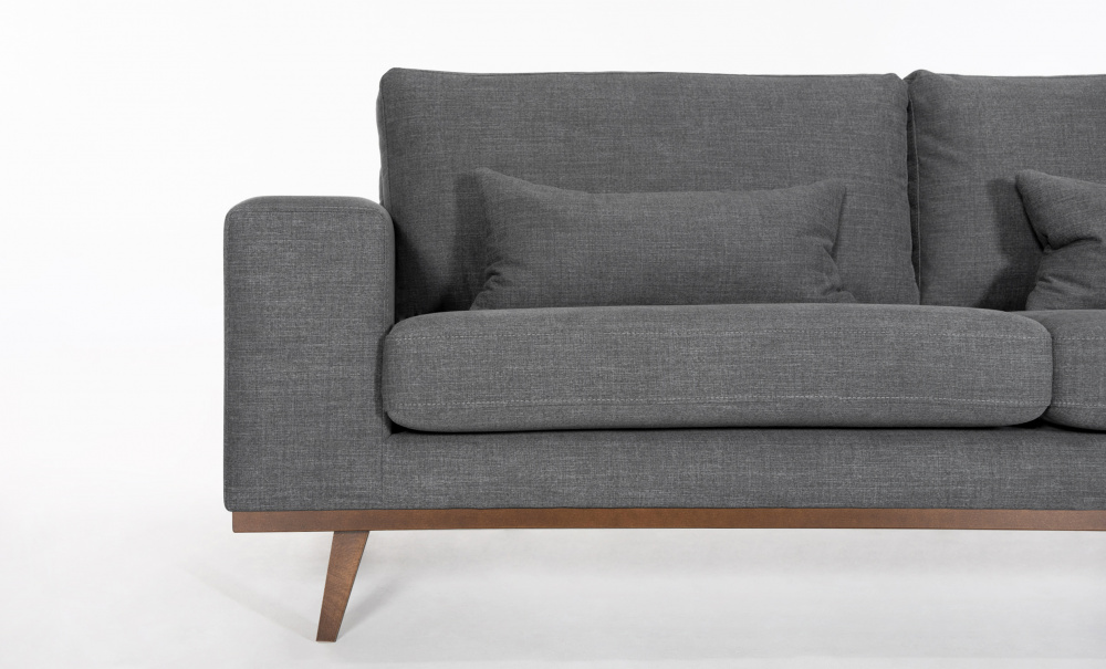 STOCKHOLM Fusion 3-seters sofa Greige i gruppen Stue / Sofaer / hos Sofas & more (ST25CA01)