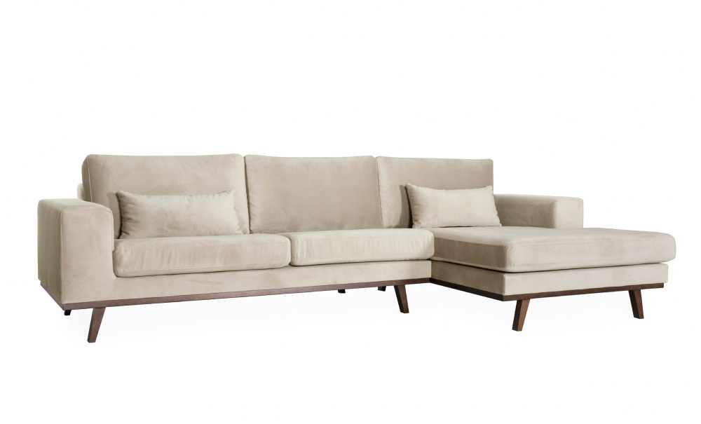 STOCKHOLM Divansofa Hyre Velvet Edition Mrk gr i gruppen Stue / Sofaer / Flyelssofaer / hos Sofas & more (ST3DRI96)