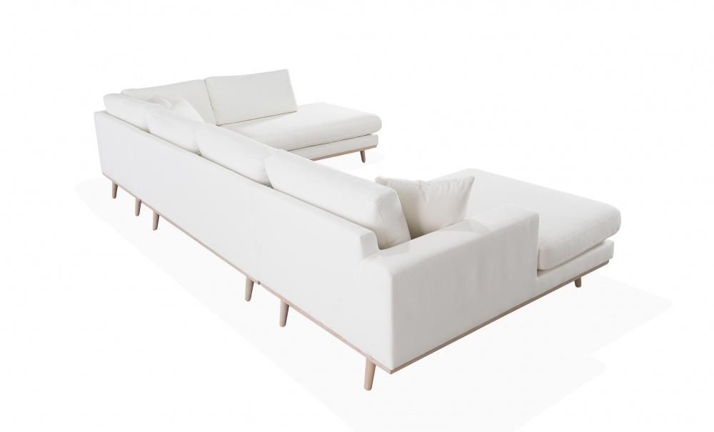 STOCKHOLM PREMIUM U-Sofa Hyre Beige i gruppen Stue / Sofaer / U-sofaer hos Sofas & more (STD3A-BABE)