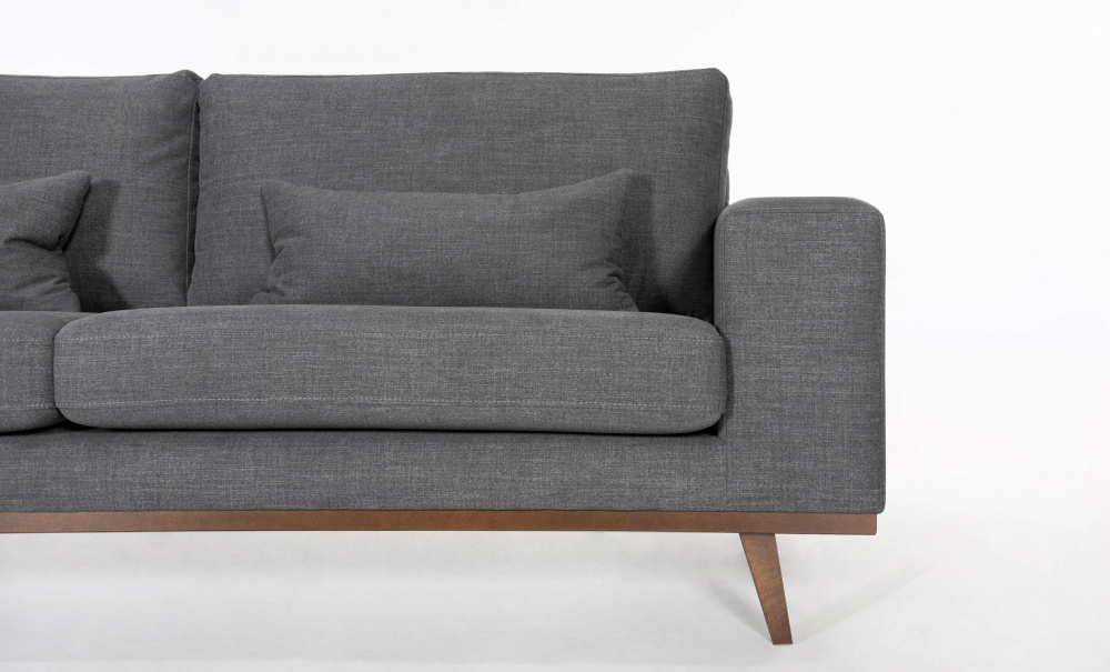 STOCKHOLM Fusion Sofa Venstre Greige i gruppen Stue / Sofaer / hos Sofas & more (STD3CA01)