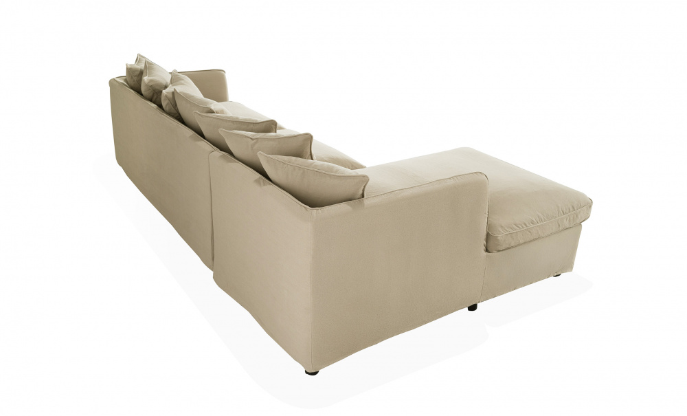 STEDFORD Sovesofa Divan Vnster Kaki i gruppen Stue / Sofaer / hos Sofas & more (STF-CORN-LHF-067-2D)