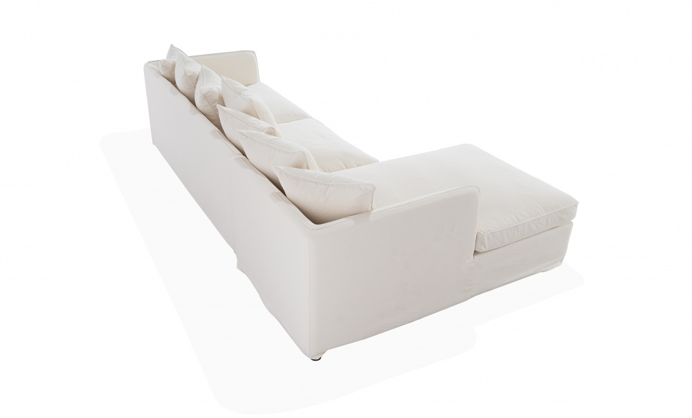 STEDFORD Sovesofa Divan Vnster Beige i gruppen Stue / Sofaer / Sovesofaer / hos Sofas & more (STF-CORN-LHF-067-5D)