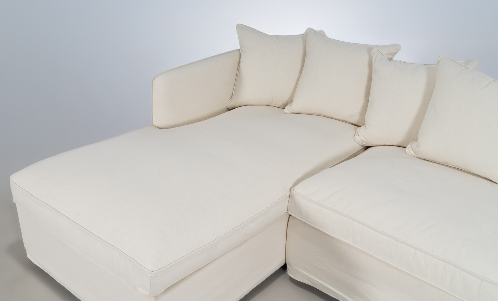 STEDFORD Sovesofa Divan Vnster Beige i gruppen Stue / Sofaer / Sovesofaer / hos Sofas & more (STF-CORN-LHF-067-5D)