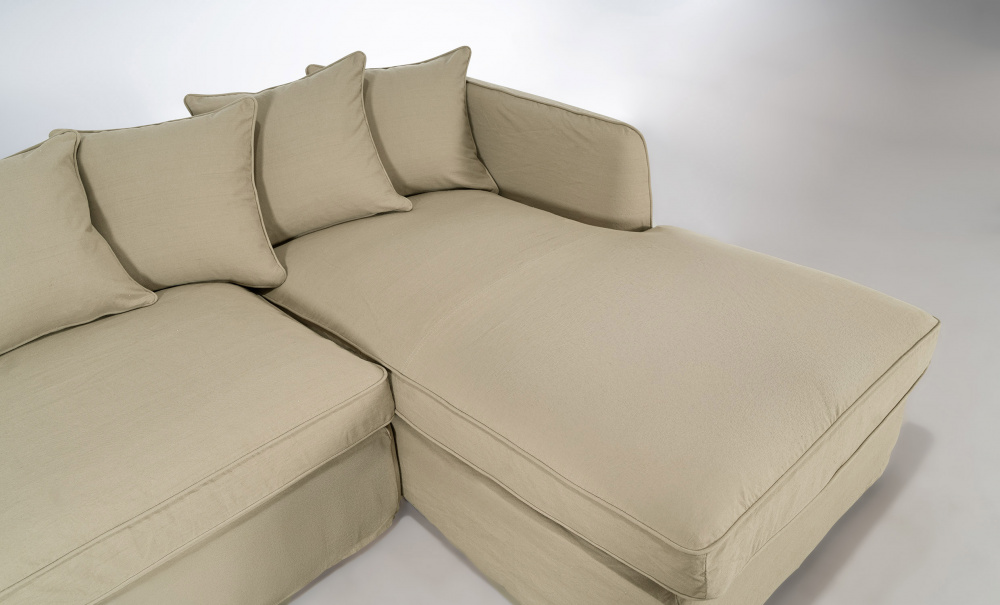 STEDFORD Sovesofa Divan Hyre Kaki i gruppen Stue / Sofaer / hos Sofas & more (STF-CORN-RHF-067-2D)