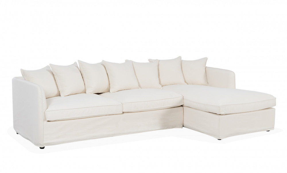 STEDFORD Sovesofa Divan Hyre Beige i gruppen Stue / Sofaer / Sovesofaer / hos Sofas & more (STF-CORN-RHF-067-5D)