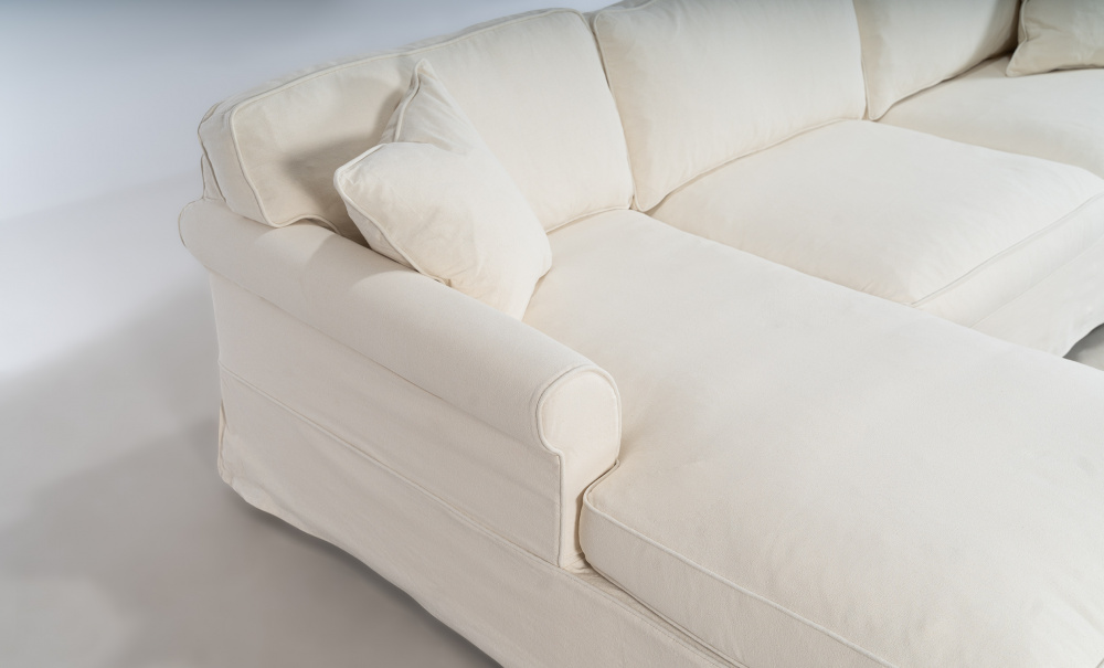 STEDFORD CLASSIC Sovesofa Divan Venstre Beige i gruppen Stue / Sofaer / Sovesofaer / hos Sofas & more (STFCL-CORN-LHF-0675D)