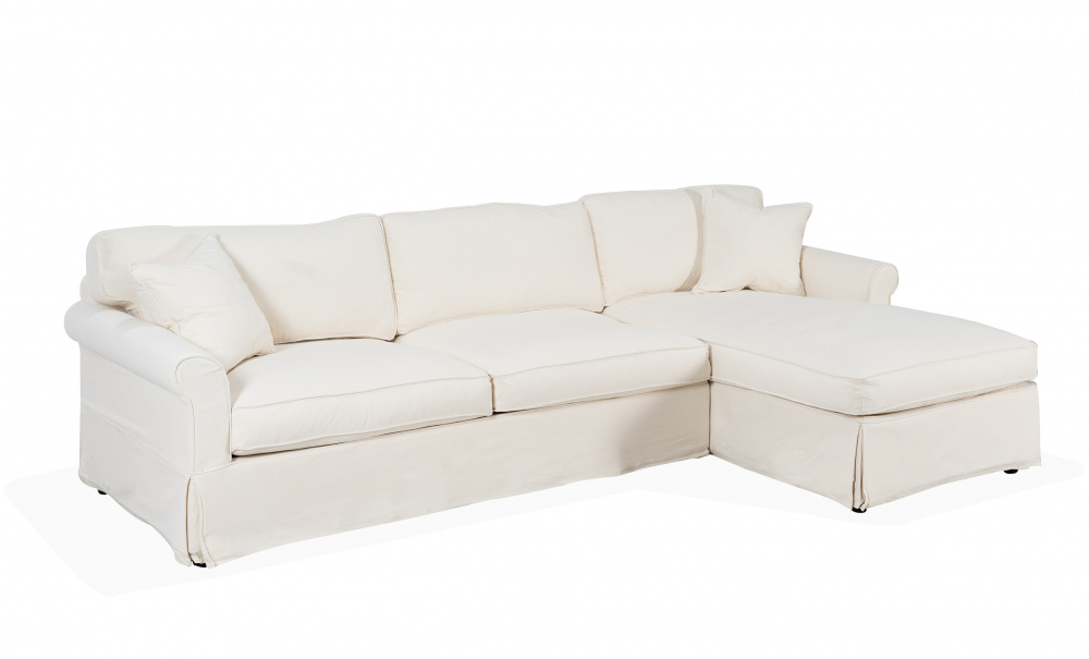 STEDFORD CLASSIC Sovesofa Divan Hyre Beige i gruppen Stue / Sofaer / Sovesofaer / hos Sofas & more (STFCL-CORN-RHF-0675D)