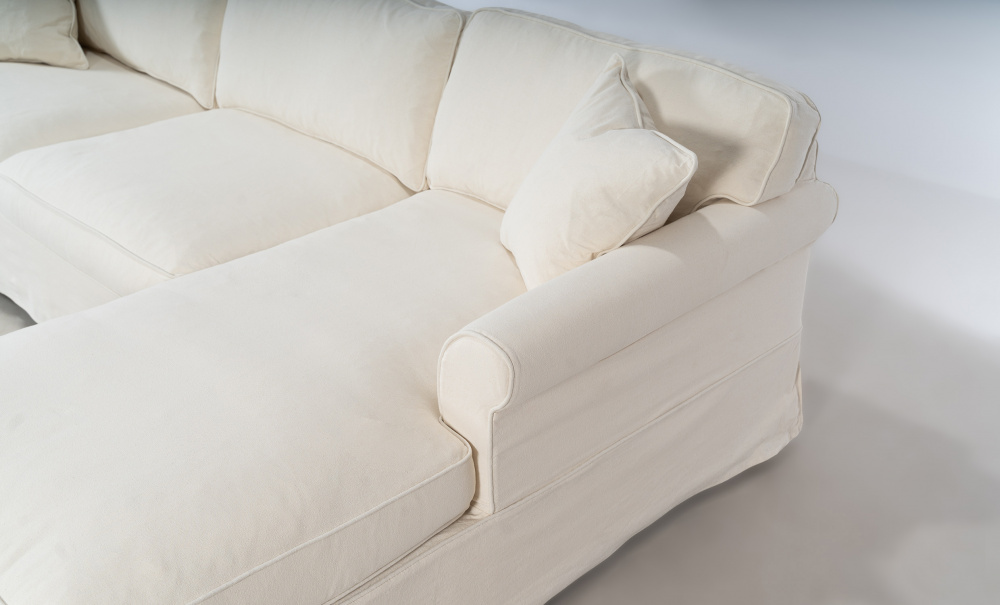 STEDFORD CLASSIC Sovesofa Divan Hyre Beige i gruppen Stue / Sofaer / Sovesofaer / hos Sofas & more (STFCL-CORN-RHF-0675D)