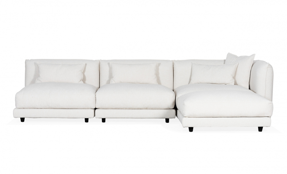 BROOKLYN Hjrne venstre Offwhite i gruppen Stue / Sofaer / Modulsofaer hos Sofas & more (Y1728ACOL-SD546-01)