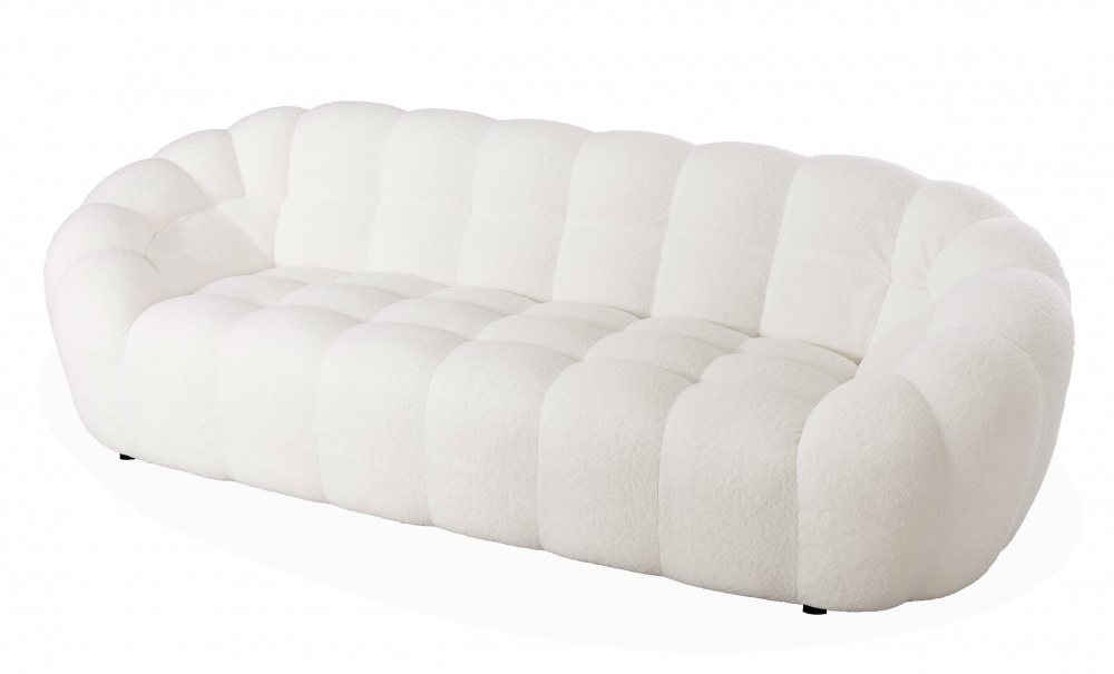 JODA 3-seters sofa Teddy Offwhite i gruppen Stue / Sofaer / hos Sofas & more (Y2039-3S-TEDDY04)