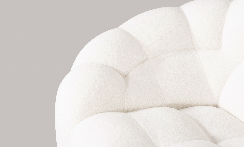 JODA 3-seters sofa Teddy Offwhite i gruppen Stue / Sofaer / hos Sofas & more (Y2039-3S-TEDDY04)